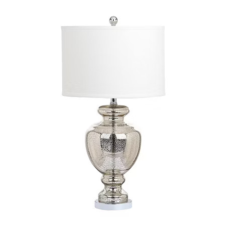 Safavieh Morocco Glass Table Lamp, One Size, Silver | JCPenney