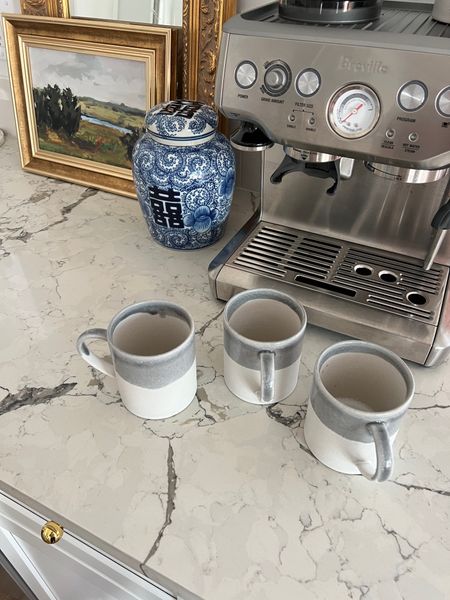 Coffee mugs. Espresso machine. 

#LTKFind #LTKsalealert #LTKhome