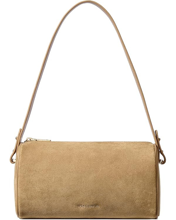 BOSTANTEN Shoulder Bag for Women Suede Leather Crossbody Purse with 2 Strap | Amazon (US)