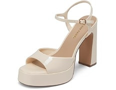 DREAM PAIRS Platform Heels for Women, Square Toe Chunky High Heels Ankle Strap Sandals for Weddin... | Amazon (US)