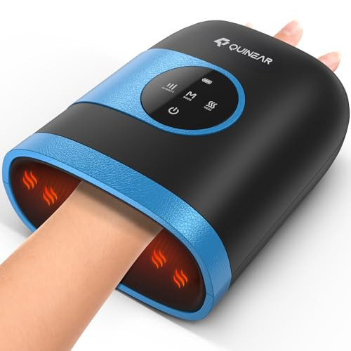 QUINEAR Hand Massager - Cordless Hand Massager with Heat and Compression for Arthritis, Carpal Tunnel and Stiff Joints - Gifts for Women Men - FSA-HSA | Amazon (US)