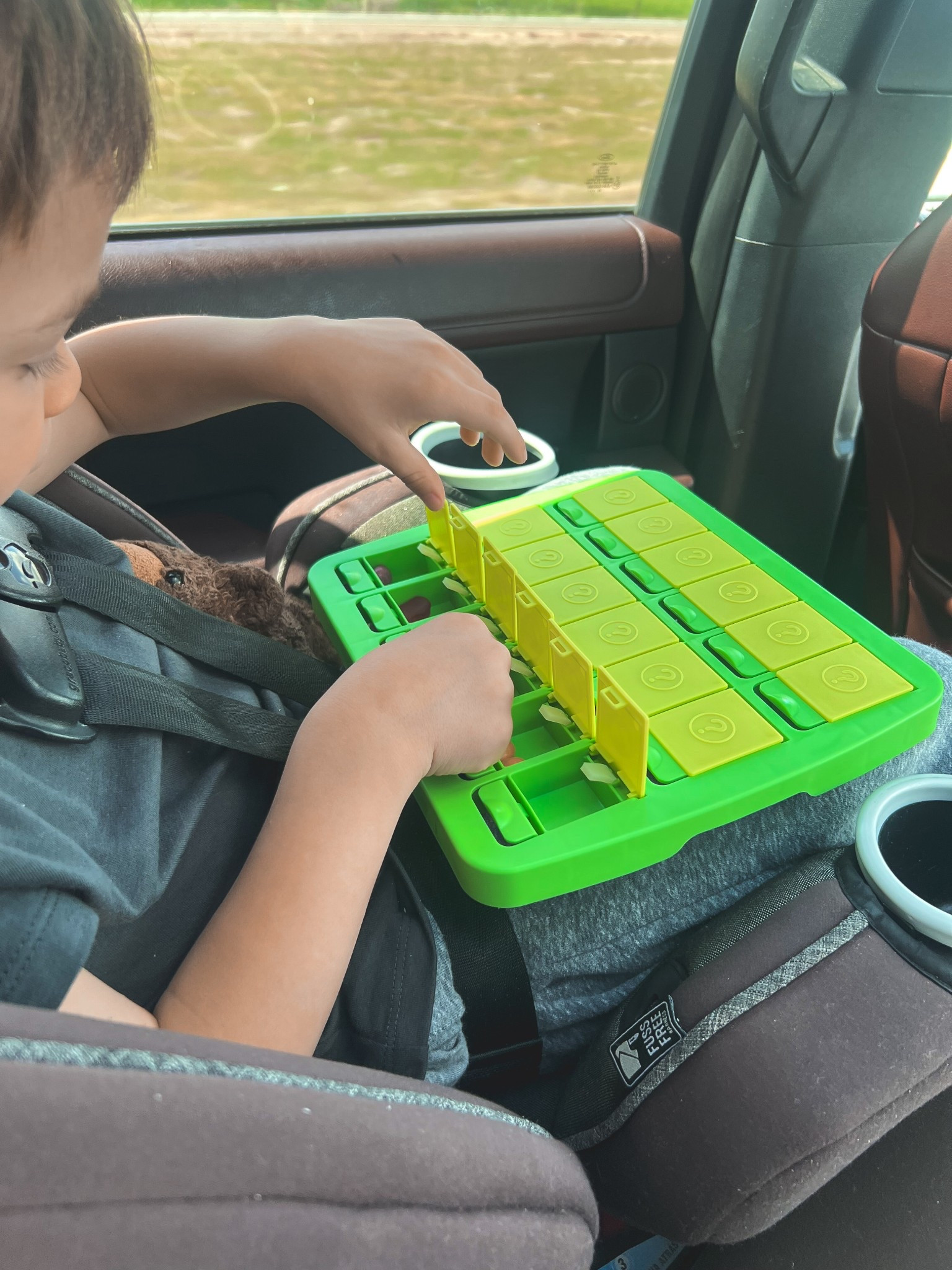 Travel friendly snack tray for kids & toddlers. We love taking this with us on road trips & on the airplane to keep our boys busy & extend the amount of time it takes them to eat their bite size snacks. 

Travel hacks, toddler travel tips, snack box, Amazon finds 

#LTKFamily #LTKTravel #LTKKids