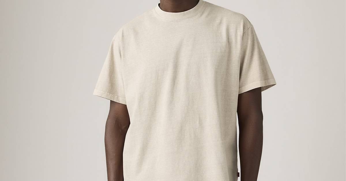Boxy Short-sleeve Garment Dye T-shirt | Levi's US