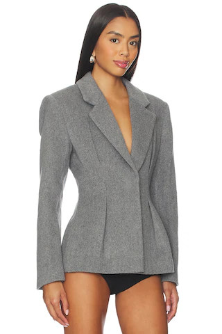 Rue Sophie Trenton Blazer in Charcoal from Revolve.com | Revolve Clothing (Global)
