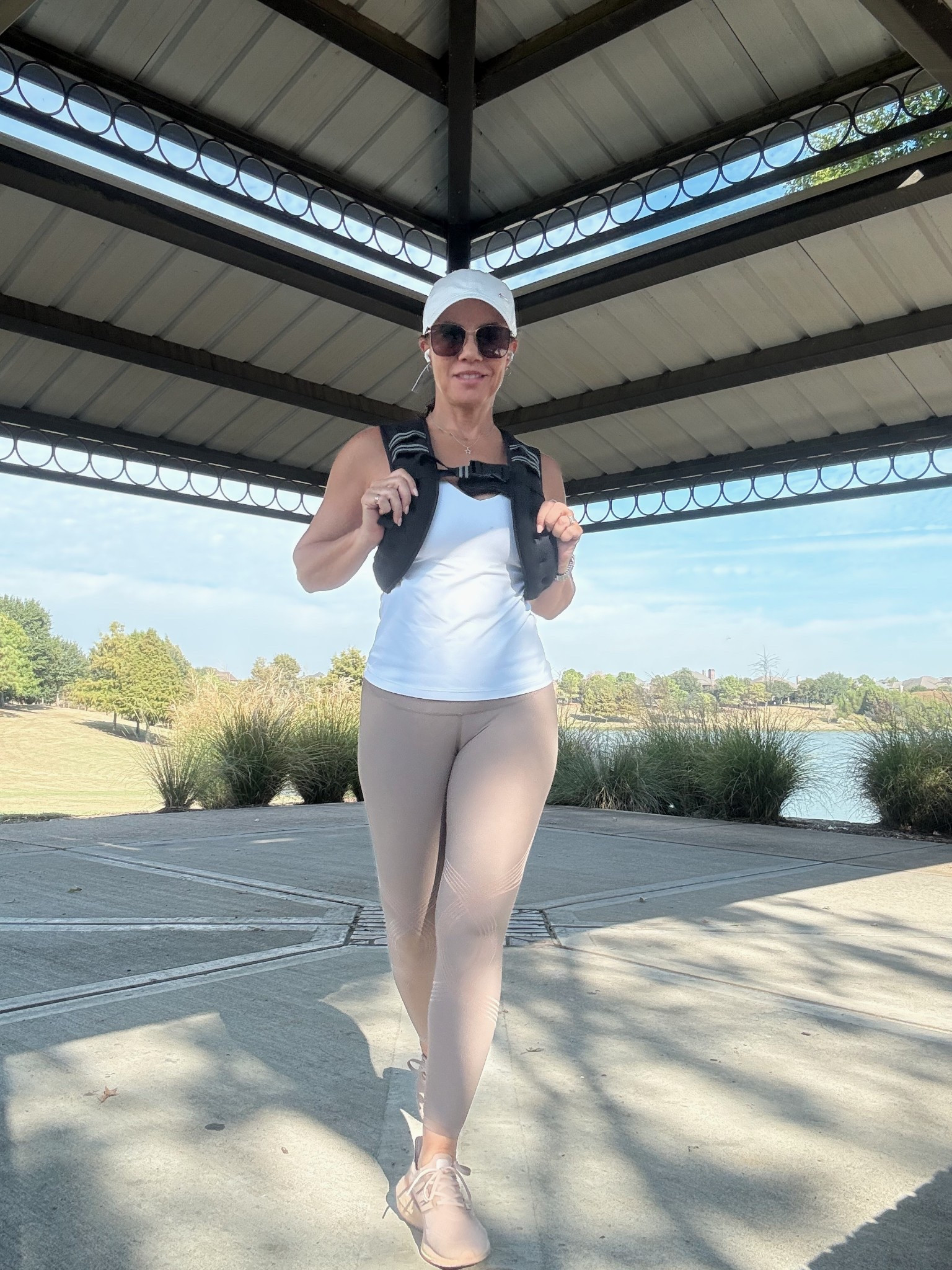 Ready for my morning walk with my new weighted vest and my Fanka Body Sculpt leggings…i love these leggings because they make my workouts a little more intense! #LTK #LTKOver50 #LTKActive

#LTKActive