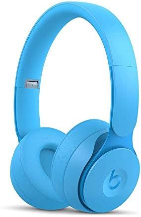 Amazon.com: Beats Solo Pro Wireless NC On-Ear Headphones - More Matte Collection Light Blue (Rene... | Amazon (US)