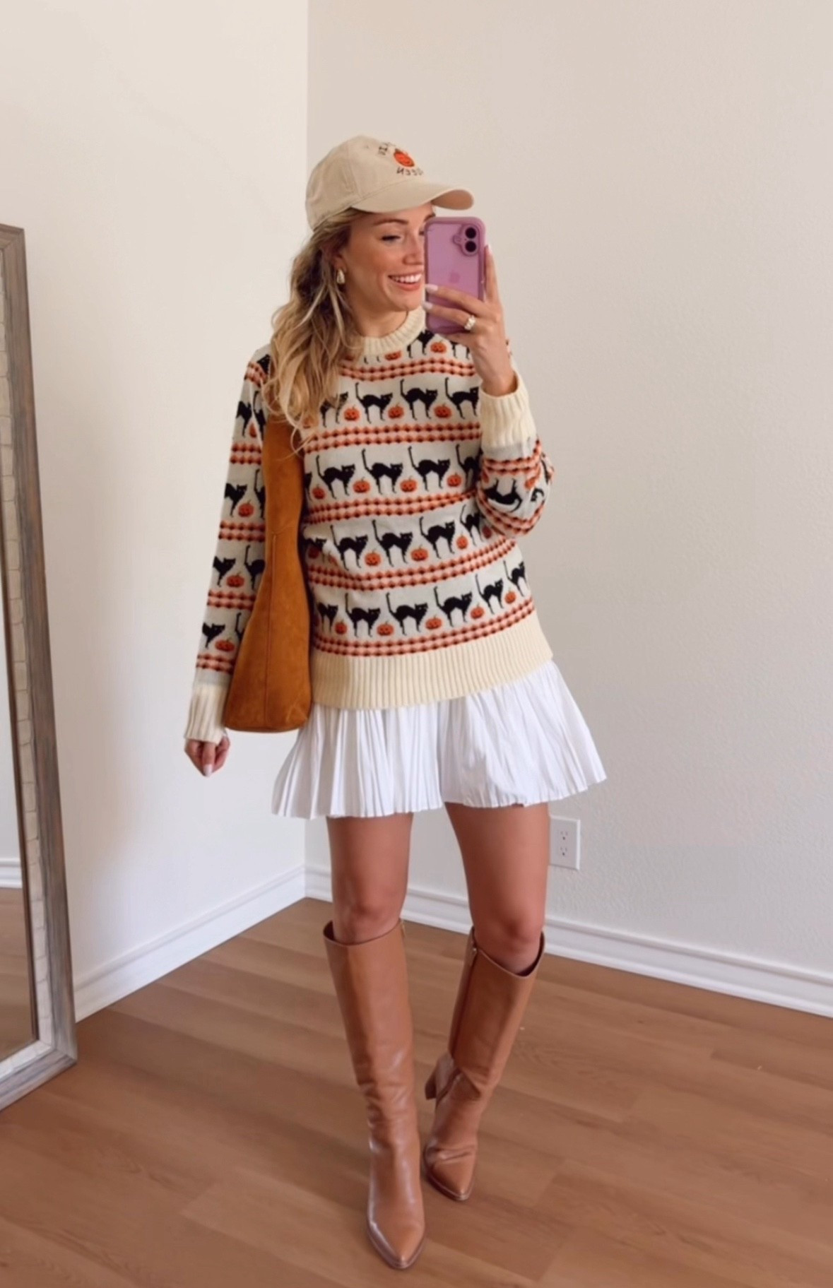 Fall spooky season sweater

Shirt dress. Amazon. J crew. Target. Fall fashion. Fall casual outfit. Fall photos outfit. Business casual. October boots. Purse. Hat. Baseball cap outfit. 

#LTKWorkwear #LTKTravel #LTKSeasonal