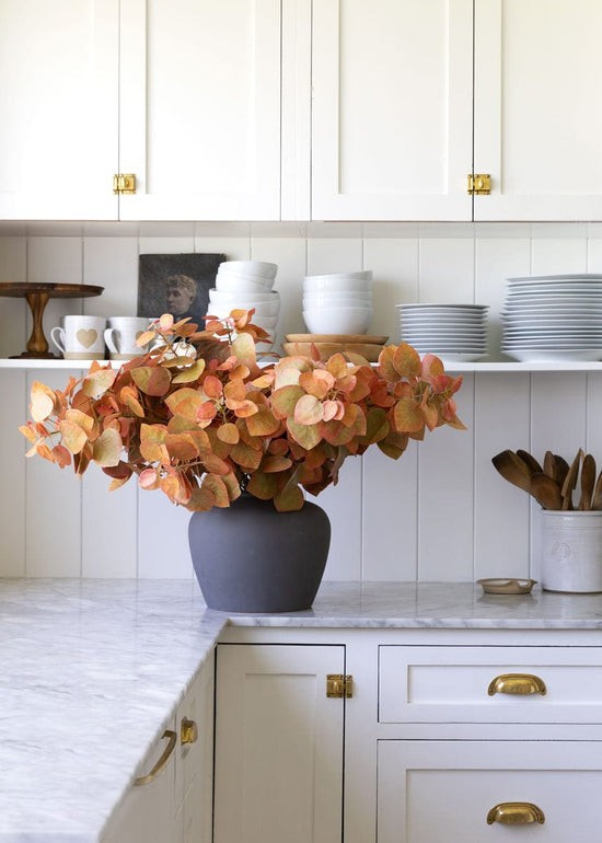 Fake Smoke Tree Leaves in Terra Cotta - 28 | Afloral (US)