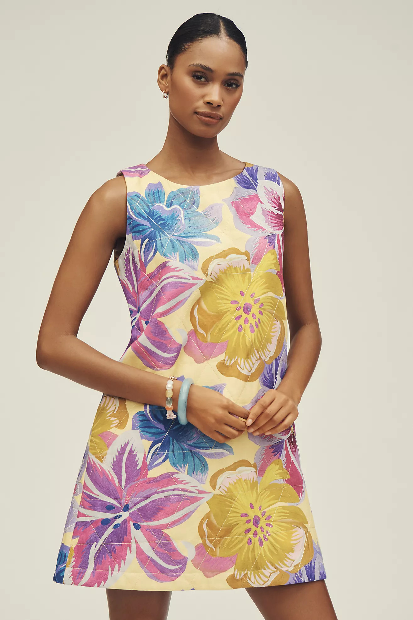 Farm Rio x Anthropologie Sleeveless Mini Shift Dress | Anthropologie (US)