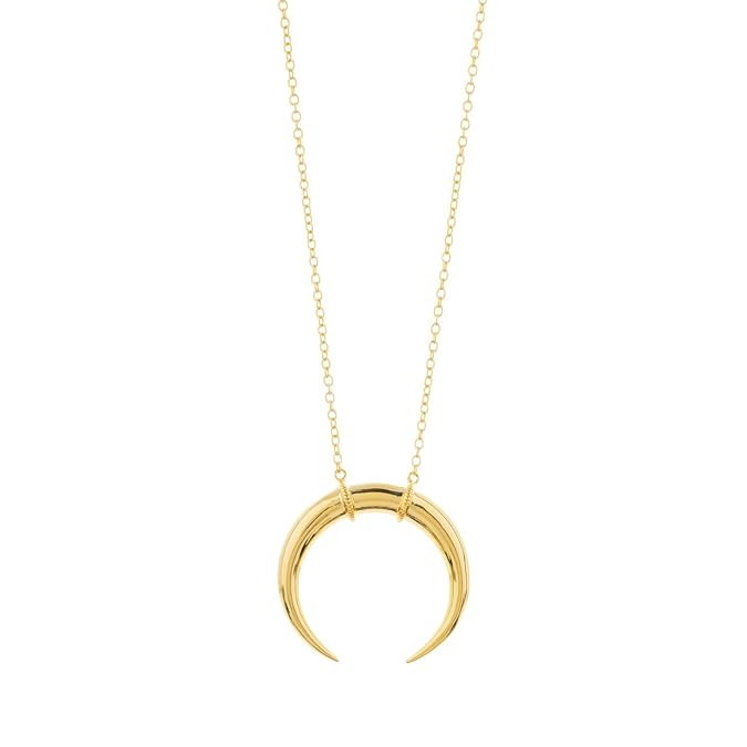 gorjana Cayne Crescent Pendant Necklace | Amazon (US)