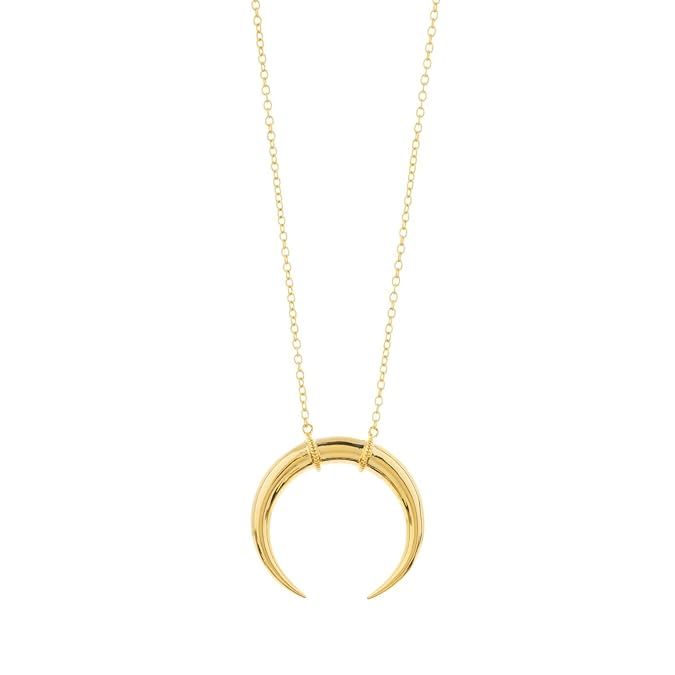 gorjana Cayne Crescent Pendant Necklace | Amazon (US)