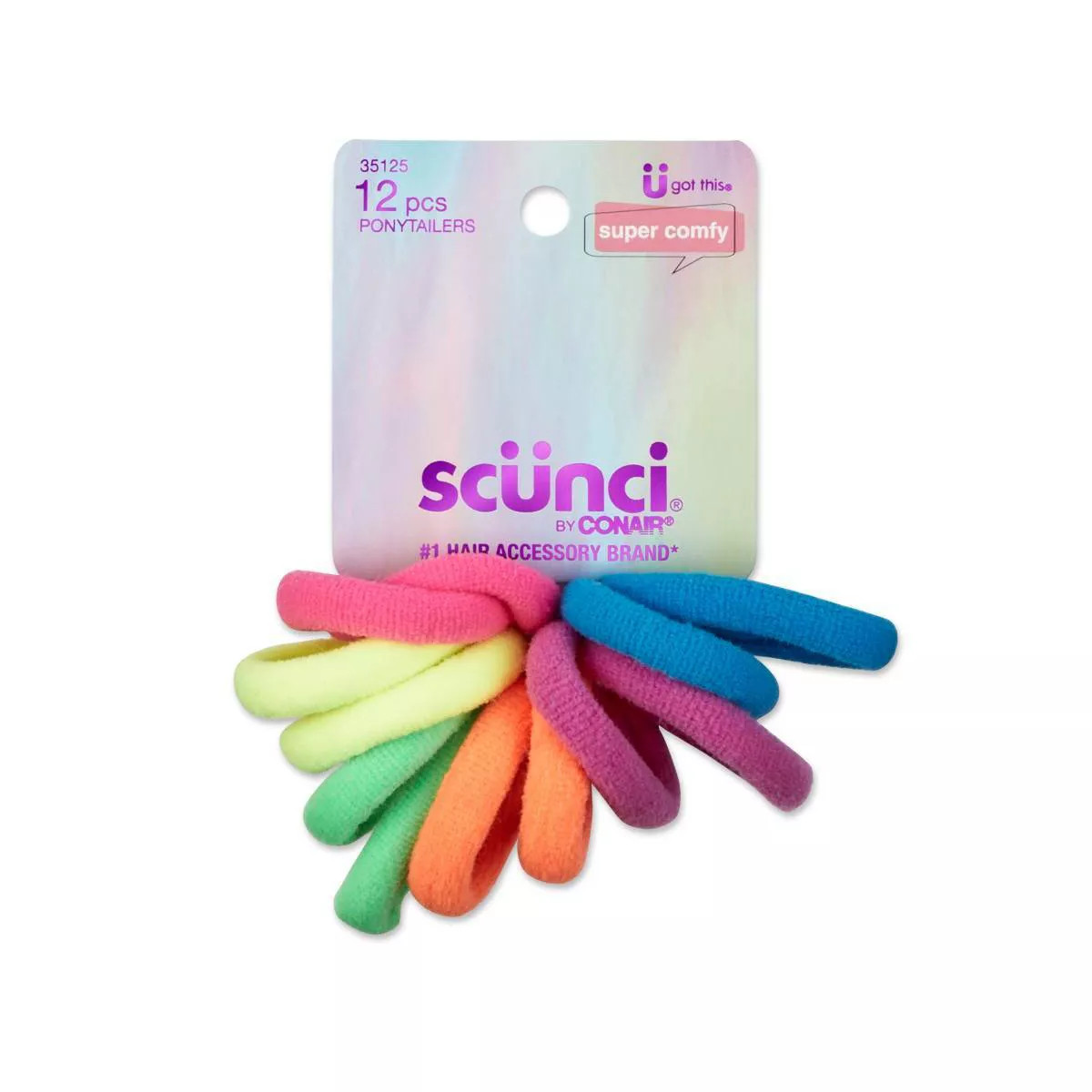 scünci Kids Bright Ponytailers - 12pk | Target