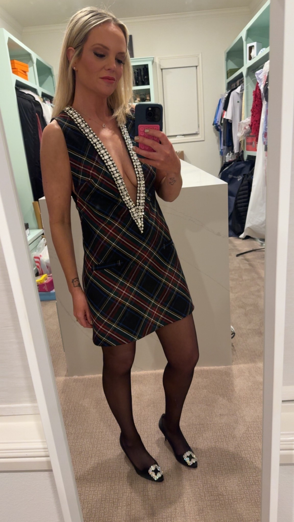 Definitely a splurge. But since I had a lot of people asking about my birthday Christmas dress, I thought I would share. Loved this dress and print. The brand has served me well in the past with black tie wedding options and I knew I had to have this dress as well  

#LTKHoliday