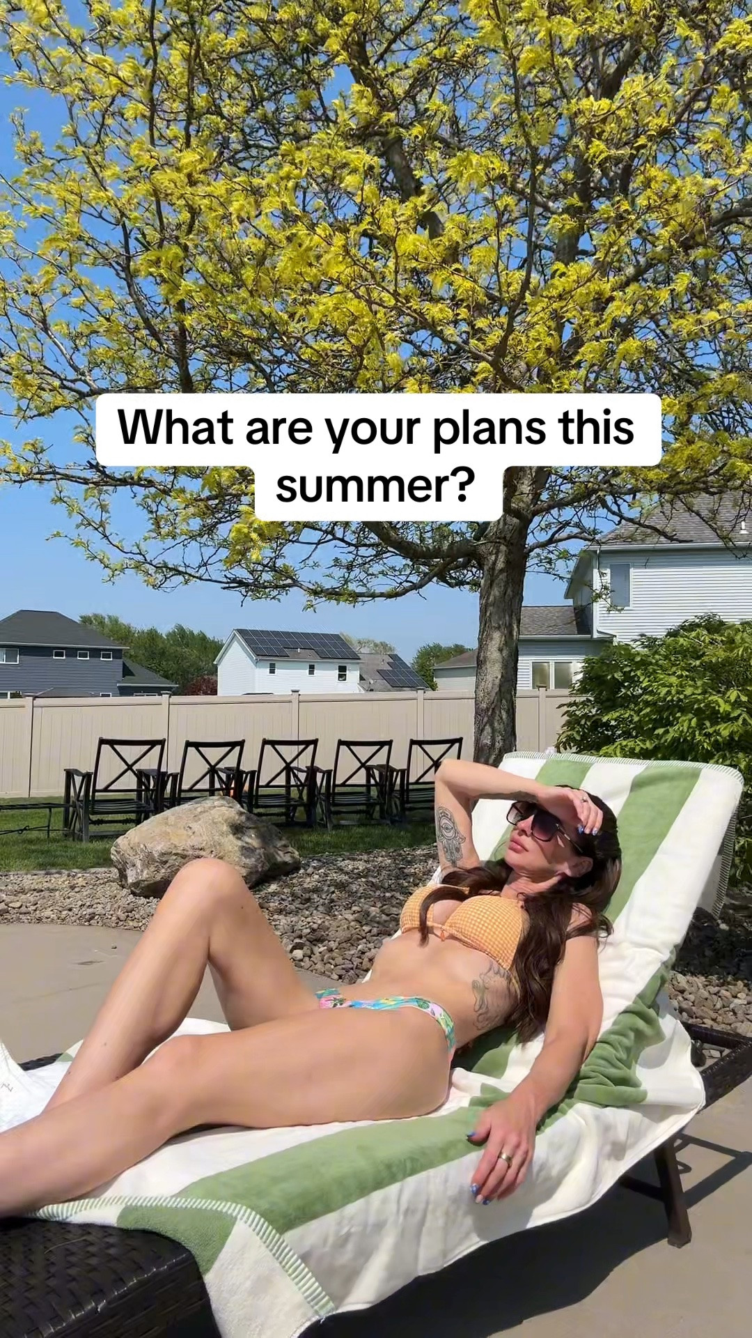Big plans this summer.