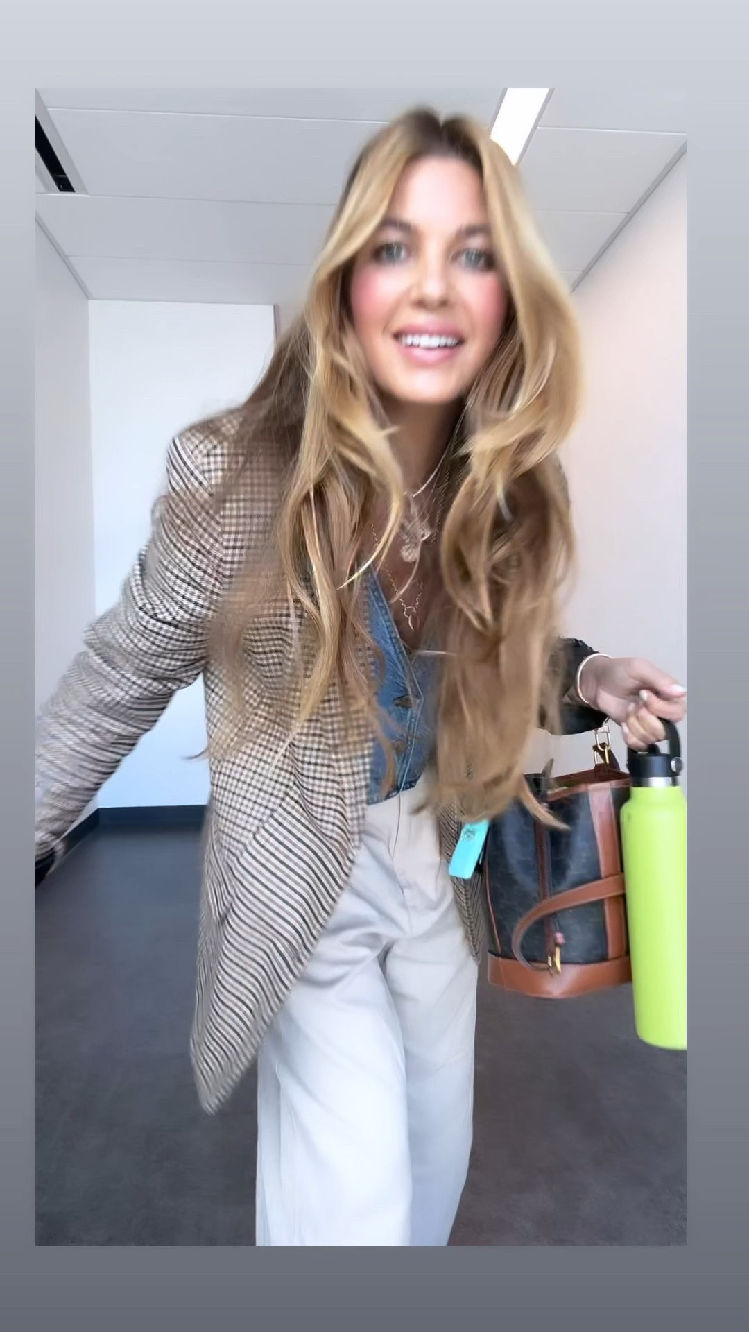 OOTD on campus. 
Vest: 6
Pants: 6
Shoes: TTS
Blazer: medium (linked similar styles) 
Blush: lucky 
Eye: glaze by make and topaz by Sisley 
Hair: t3
Lip: hot spicy liner and chocolat liner and fascinator lipstick and frosted pink gloss 

#LTKworkwear #LTKVideo #LTKbeauty