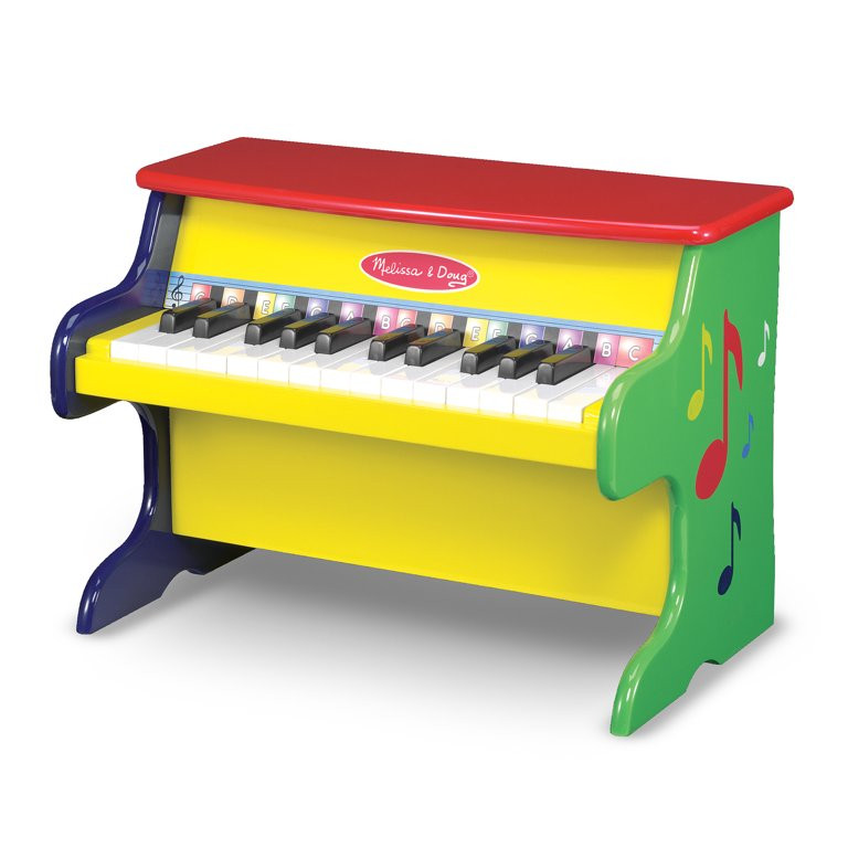 Melissa & Doug Learn-To-Play Piano With 25 Keys and Color-Coded Songbook, Toddlers 3+ | Walmart (US)