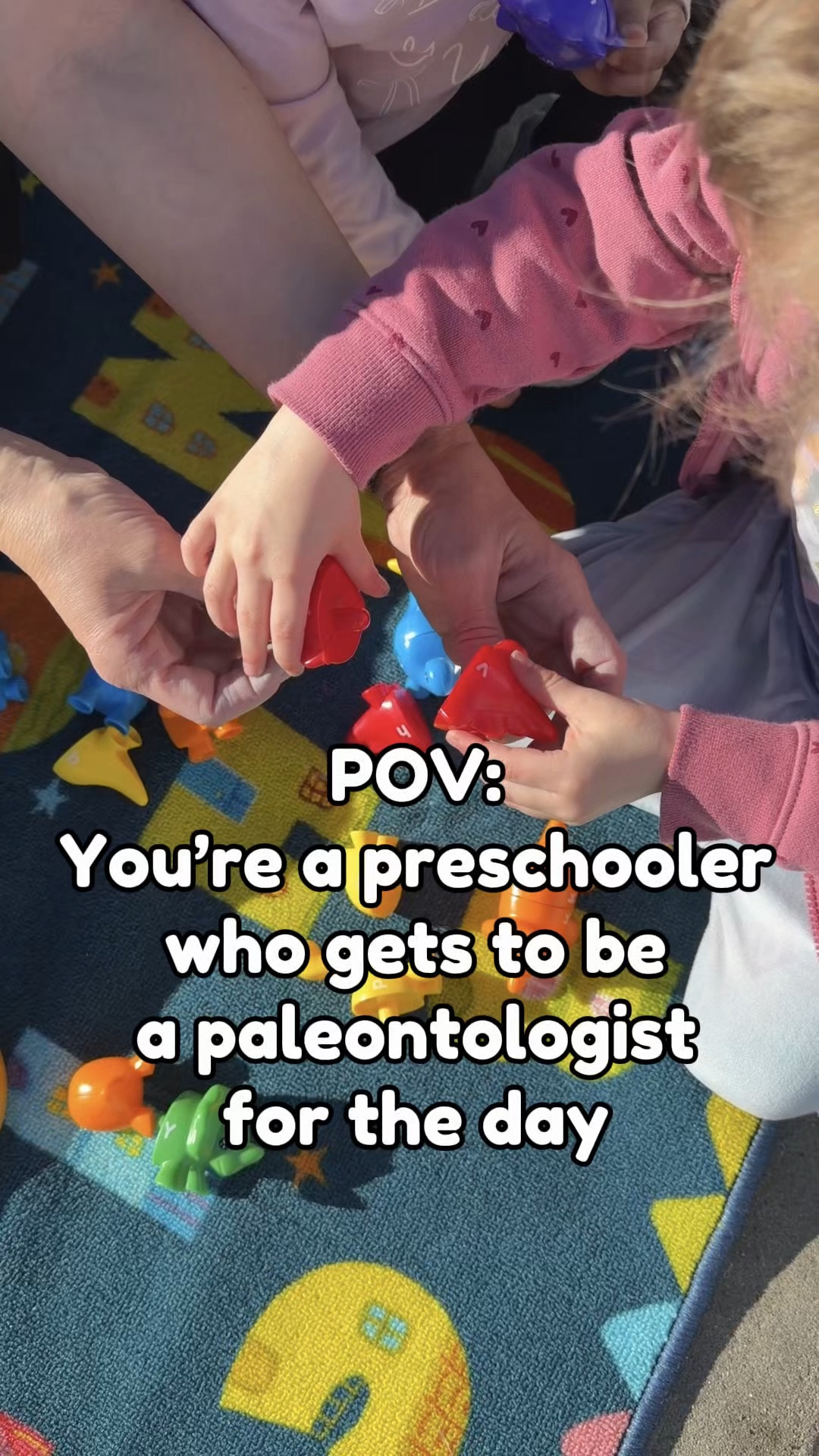 These hands-on dinosaur activities were a hit with my preschool group! 

🦖 Build a dinosaur by matching the letters
🦖Hatching baking soda dinosaur eggs with vinegar 
🦖Digging for fossils in the sand
🦖Decorating a paleontologist construction hat
🦖Naming dinosaurs by adding stickers to the first letter in their name
🦖Building dinosaurs with playdoh

#LTKKids #LTKdayinmylife
