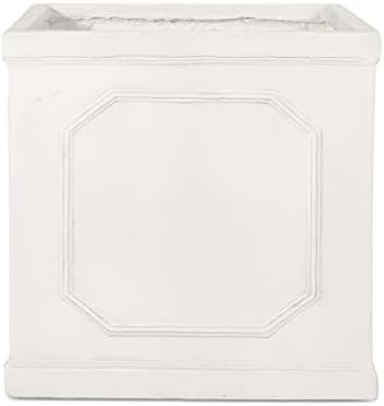 Christopher Knight Home 316046 Burgos Planter, Large, Antique White | Amazon (US)