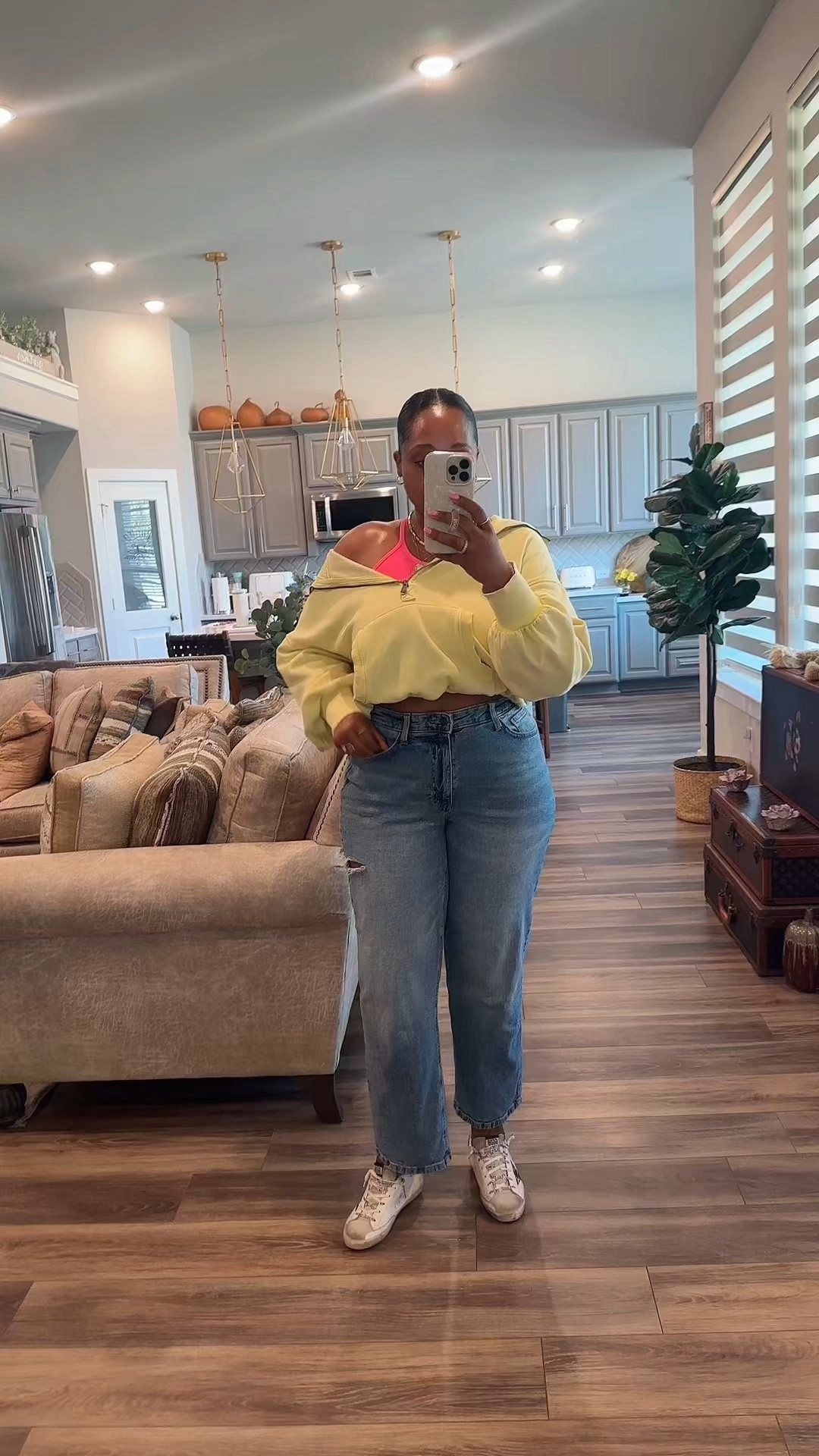 Pullover-  small 
Jeans-  tts 8 
Tank-  m/l
Sneakers -  tts 

weekend outfit - outfit - ootd - everyday outfit - jeans - distressed jeans - affordable outfit - affordable fashion - spring outfit - spring look - 

Follow my shop @styledbylynnai on the @shop.LTK app to shop this post and get my exclusive app-only content!

#liketkit 
@shop.ltk
https://liketk.it/4yEXz

#LTKshoecrush #LTKfindsunder50 #LTKstyletip #LTKSeasonal #LTKSpringSale #LTKVideo