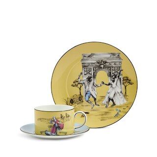 Sheila Bridges Plate Teacup & Saucer 3 Piece Set | Wedgwood | Wedgwood