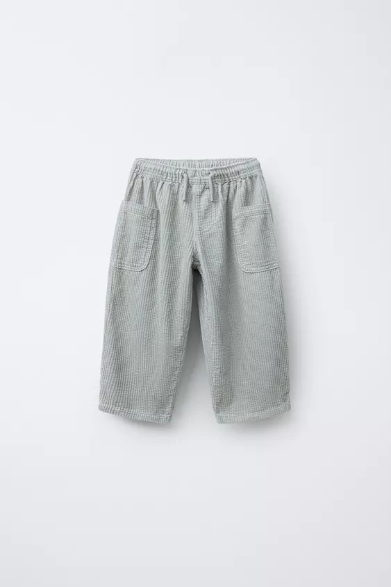 CORDUROY PANTS WITH POCKETS | Zara US