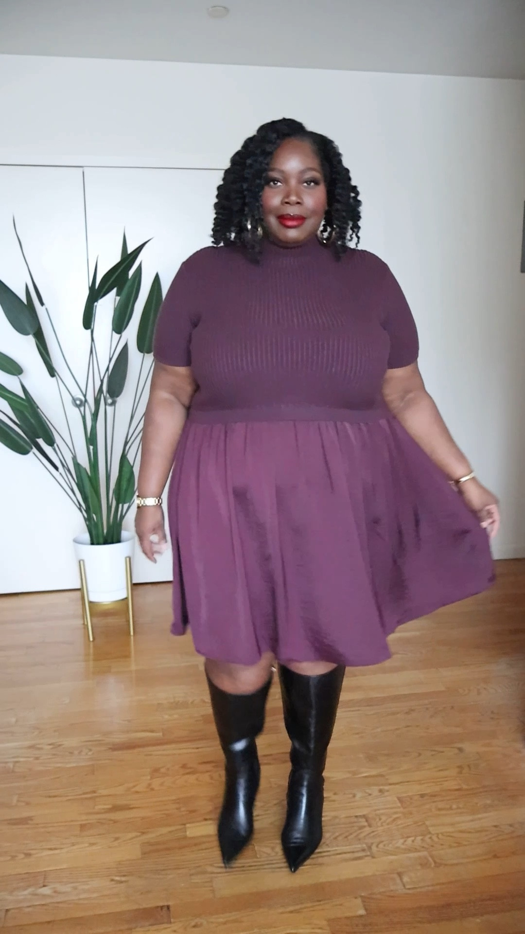 Winter outfit: I love this winter dress because it’s so comfy and flowy. It comes in other colors too. 

#LTKPlusSize #LTKMidsize #LTKFindsUnder50