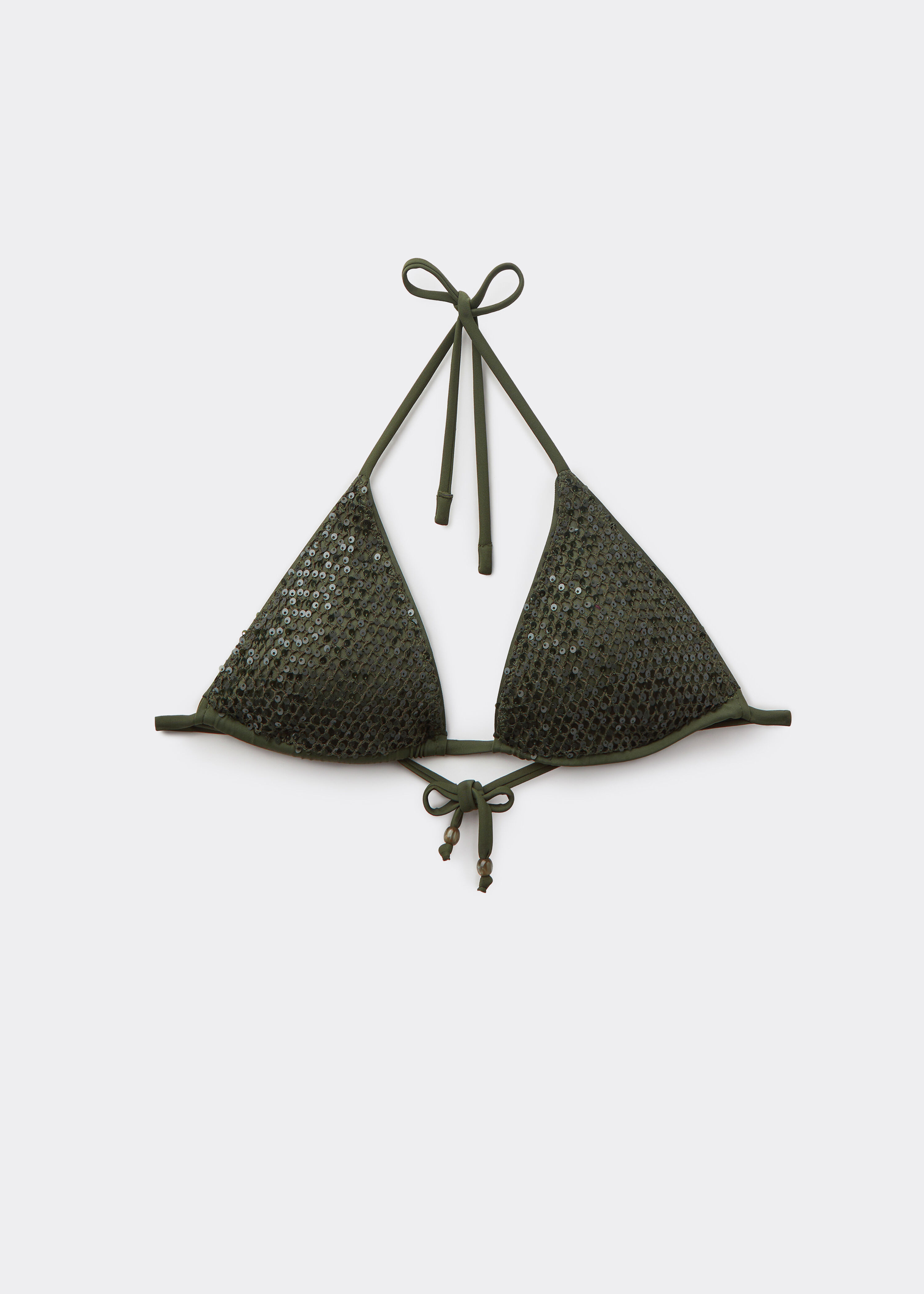 Triangle Swimsuit Top Sequin Net | Calzedonia US