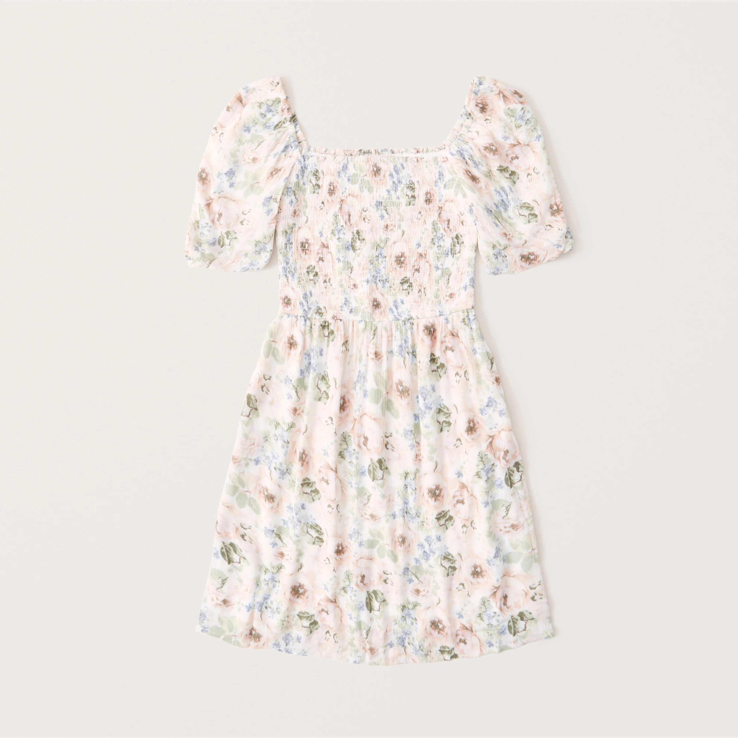Smocked Waist Dress | Abercrombie & Fitch (US)