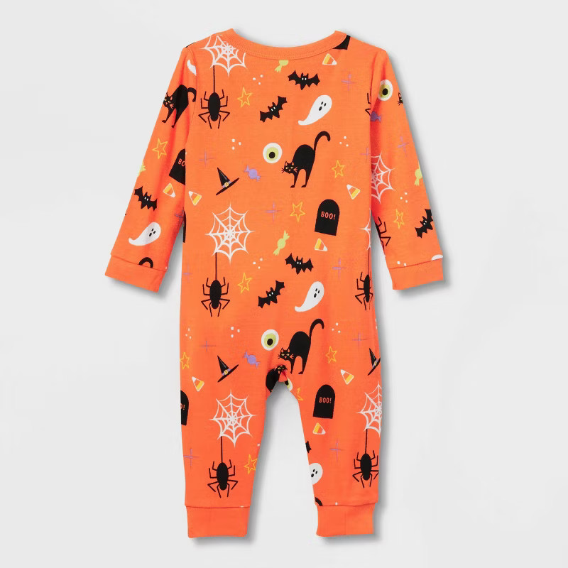 Baby Halloween Print Matching Family Pajama - Hyde & EEK! Boutique™ Orange | Target