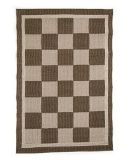 Made In Turkey Indoor Or Outdoor Checkerboard Rug | Home | T.J.Maxx | TJ Maxx