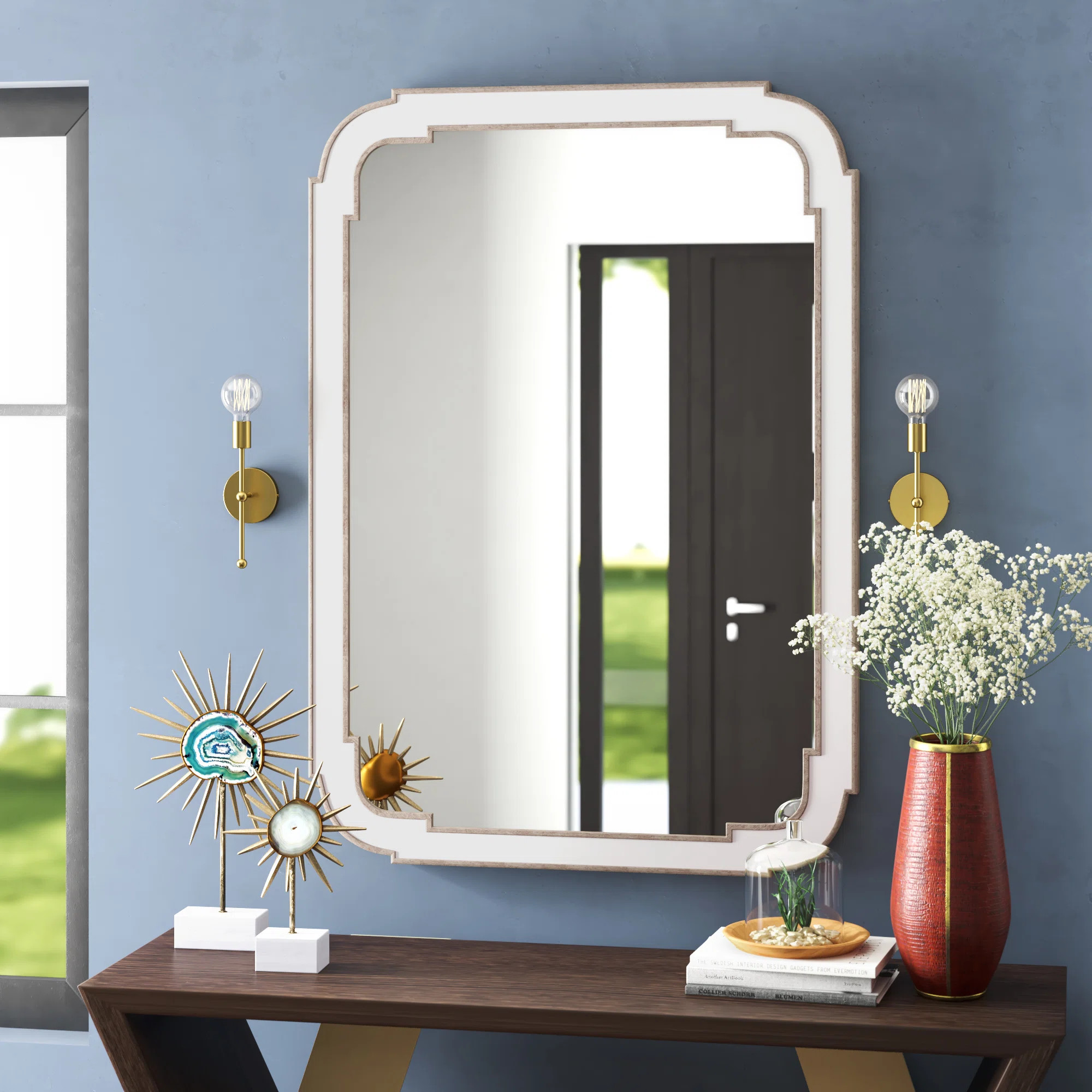 Sasha Flat Wall Mirror | Wayfair North America