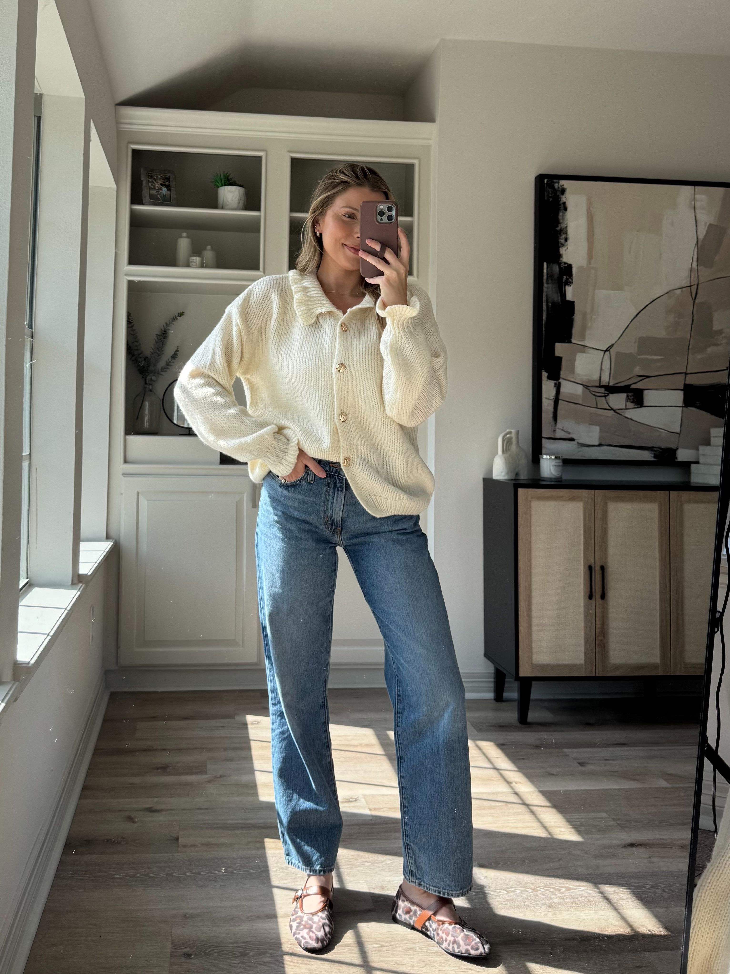 This oversized button-up cardigan is perfect for layering! Wearing M  

 

#LTKFindsUnder50 #LTKFindsUnder100 #LTKStyleTip