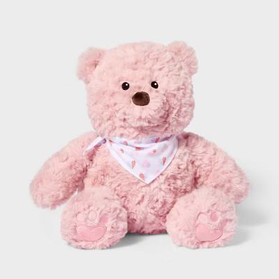 12'' Bear Pink Stuffed Animal - Gigglescape™ | Target