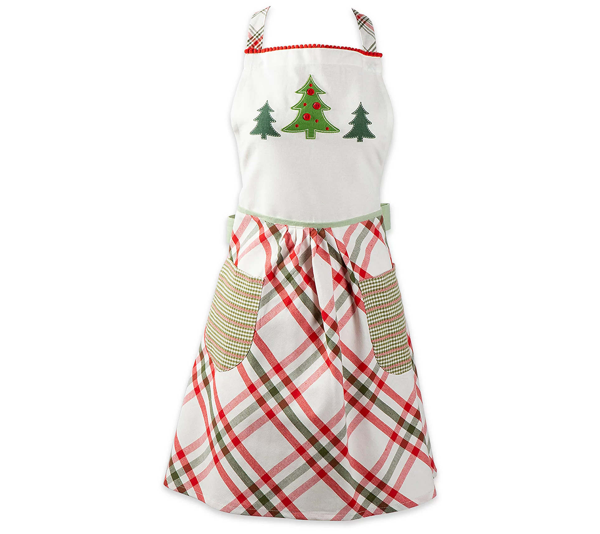 Design Imports Jolly Tree Apron | QVC