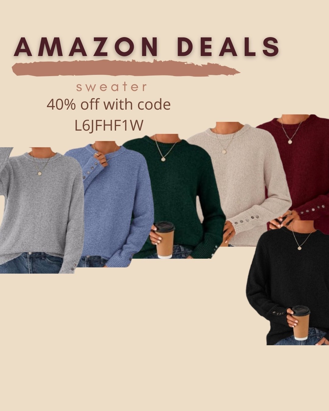 $16 ends 10/14

Amazon fashion
Amazon deals
Sweater
