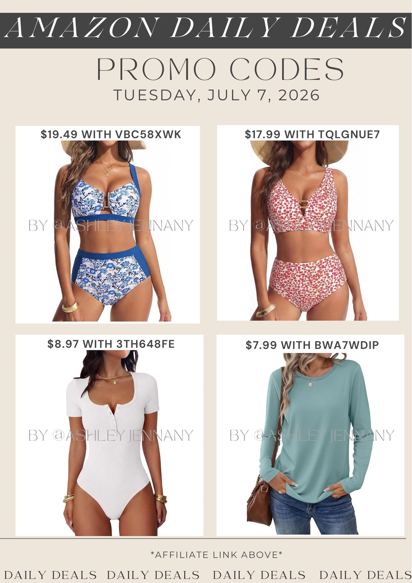 Amazon deals

#LTKSaleAlert #LTKMidsize #LTKootd