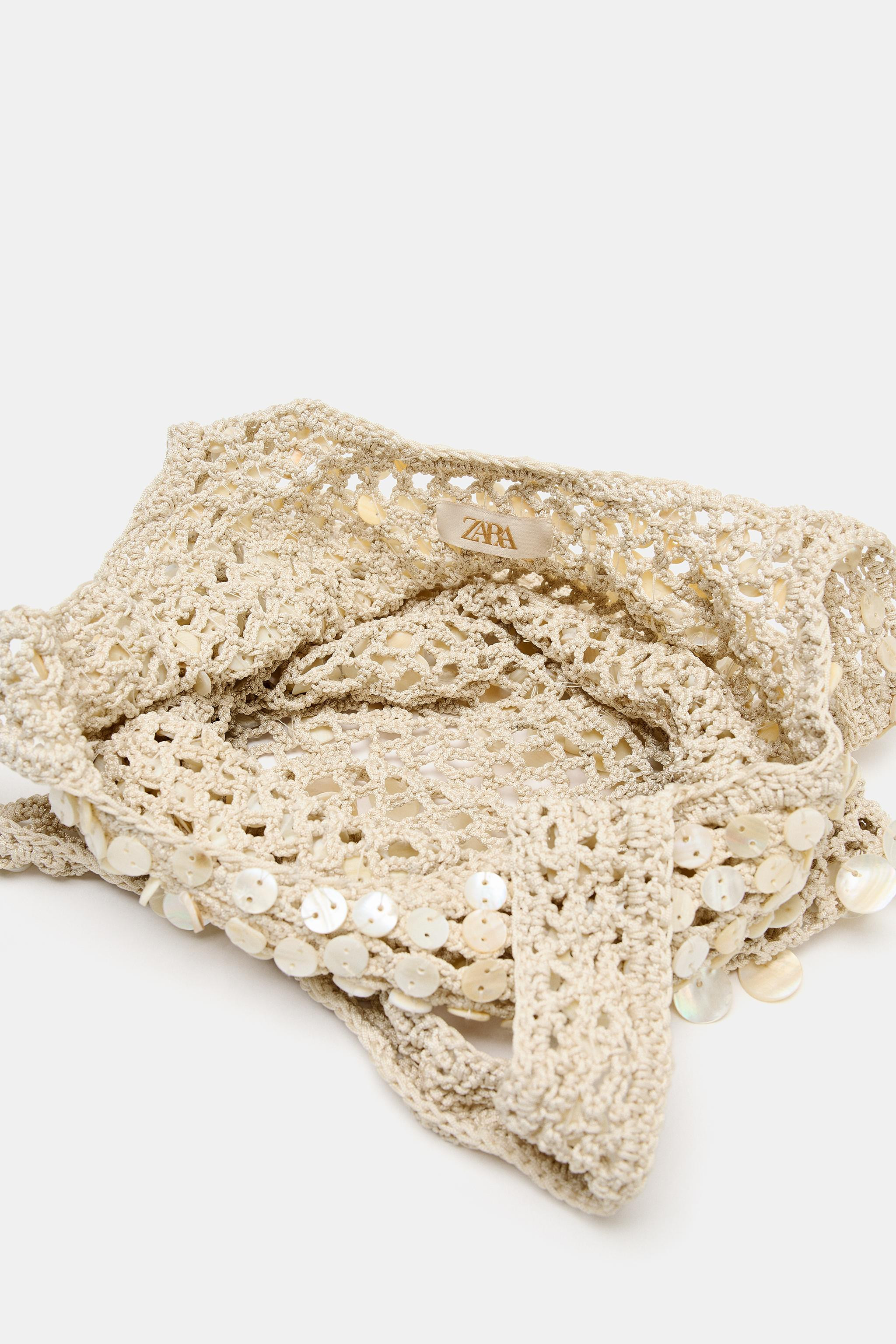 BEADED SHOULDER BAG | Zara US