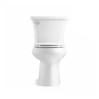 KOHLER Highline Arc The Complete Solution 2-Piece 1.28 GPF Single Flush Elongated Toilet in White... | The Home Depot