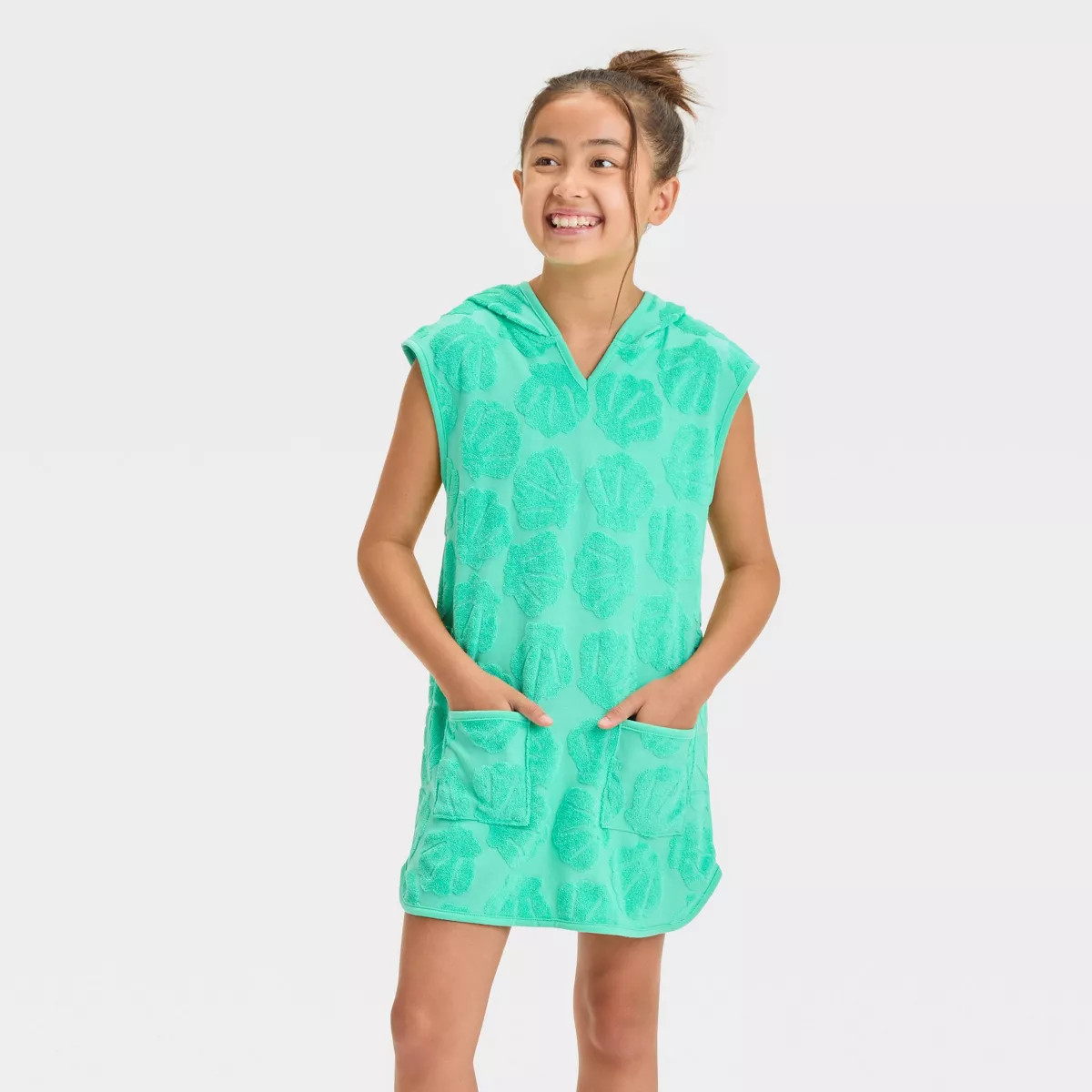 Girls' Solid Swim Cover Up Dress - Cat & Jack™ | Target