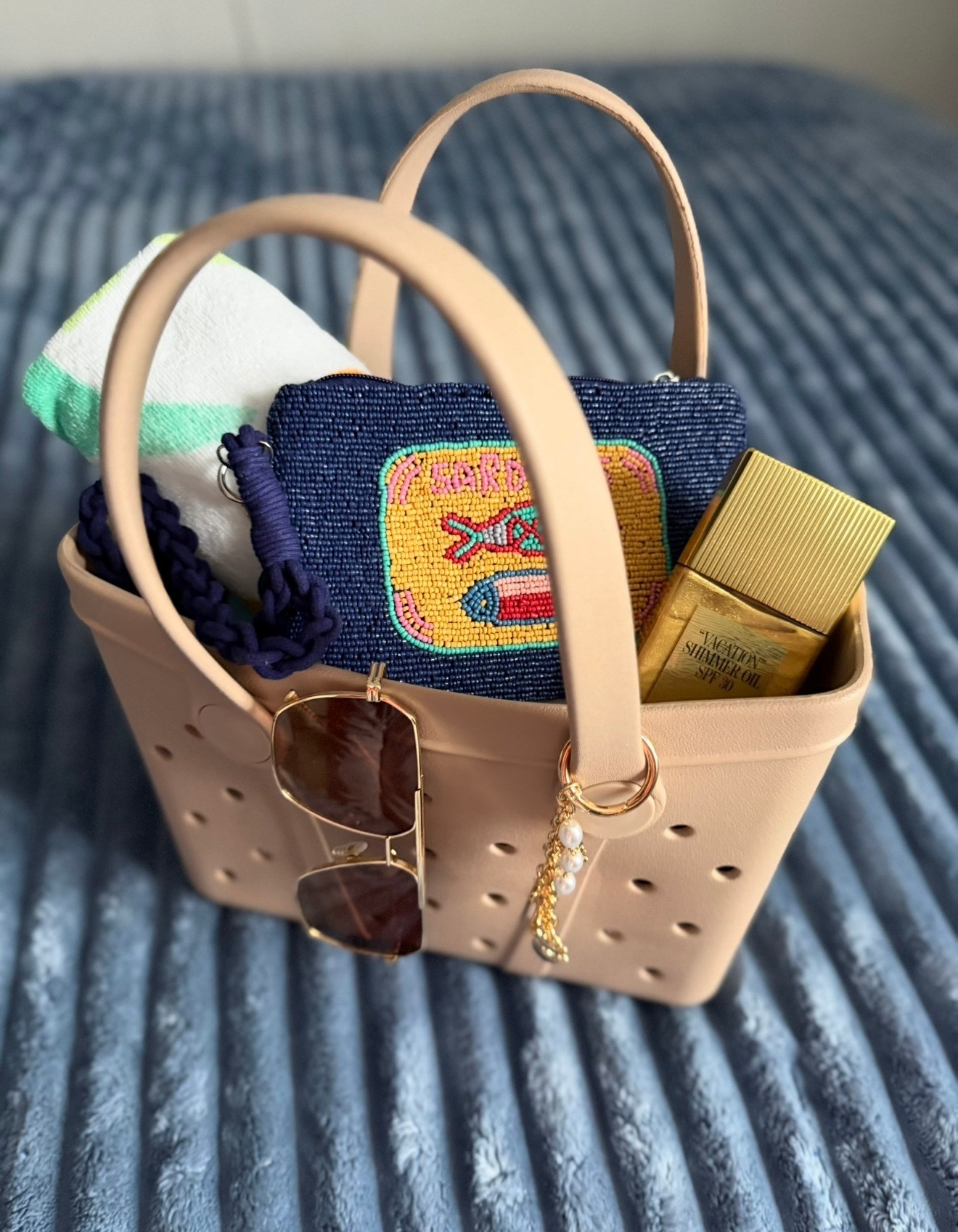 Another way to use this waterproof tote from Walmart ~ beach/pool bag  

#LTKSeasonal #LTKSwim