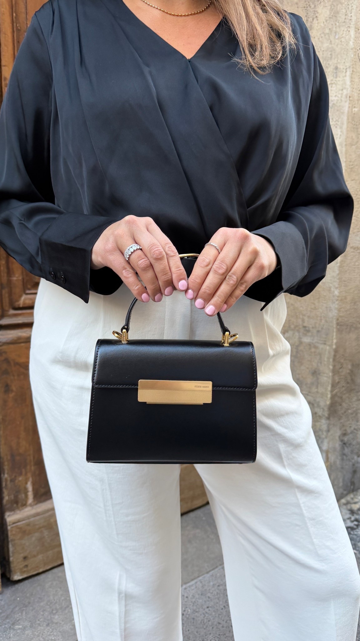 black + cream forever

black blouse outfit, cream pants outfit, chic neutral outfit, classic style, elevated basics, capsule wardrobe, minimalist outfit

#LTKWedding #LTKWorkwear #LTKMothersDay