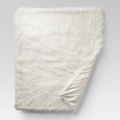 Mongolian Faux Fur Throw Blanket - Project 62™ | Target