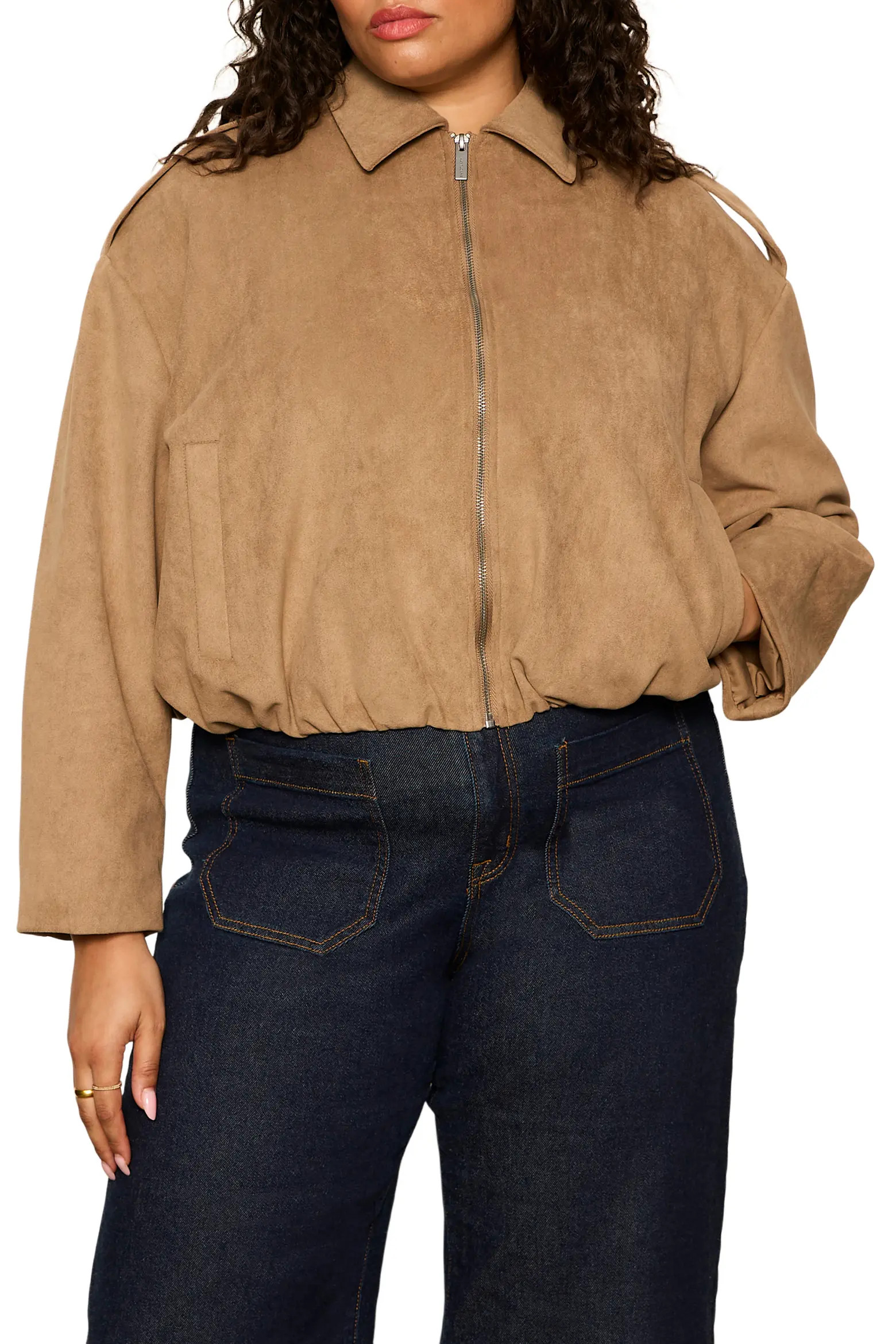Takeoff Faux Suede Jacket (Women) | Nordstrom | Nordstrom