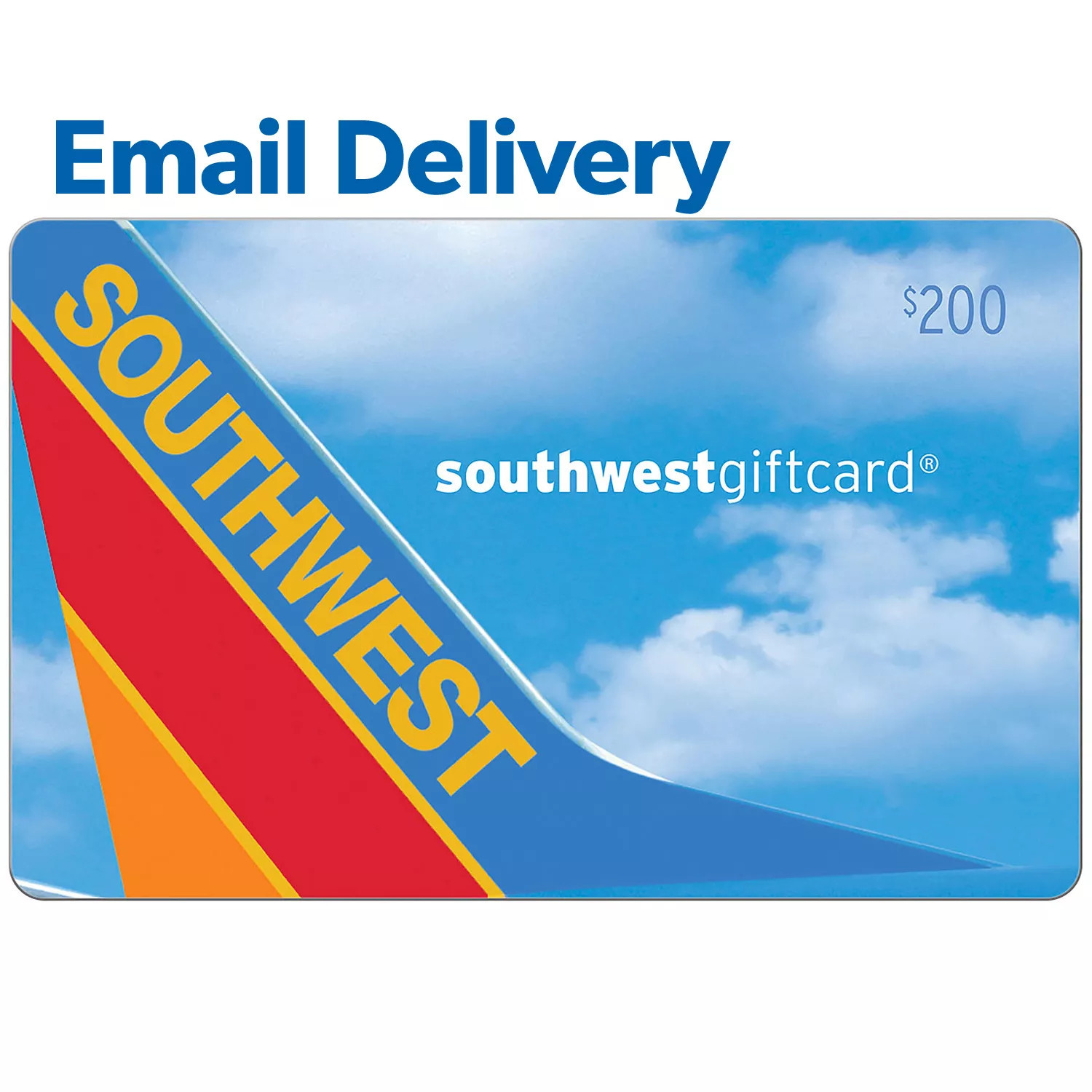 Southwest Airlines $200 Email Delivery Gift Card:- $200 | Sam's Club