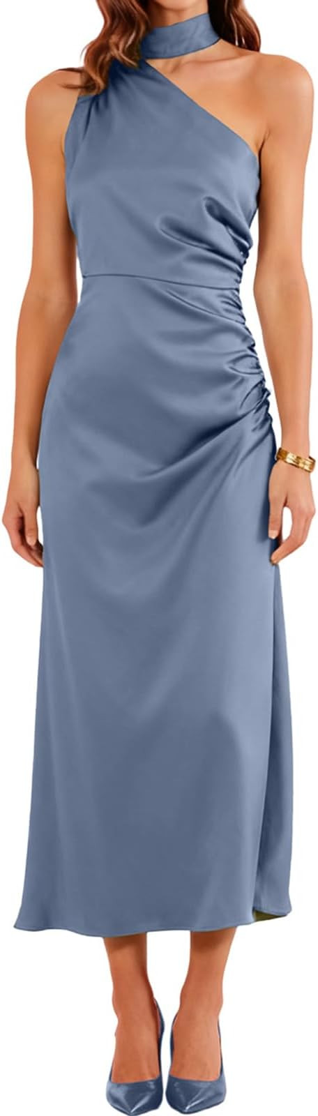 RIHOAS Women's Formal Dress, Elegant Wedding Guest Bridesmaid Cocktail Gown for Spring Summer Gar... | Amazon (US)