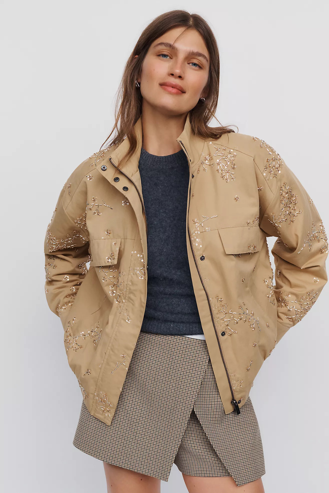 Sanctuary Limelight 100% Cotton Jacket | Anthropologie (US)