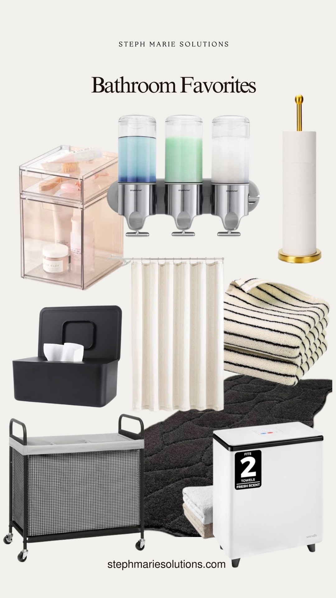 What you need to create a functional + aesthetic bathroom😍 



#LTKBeauty #LTKHome #LTKStyleTip