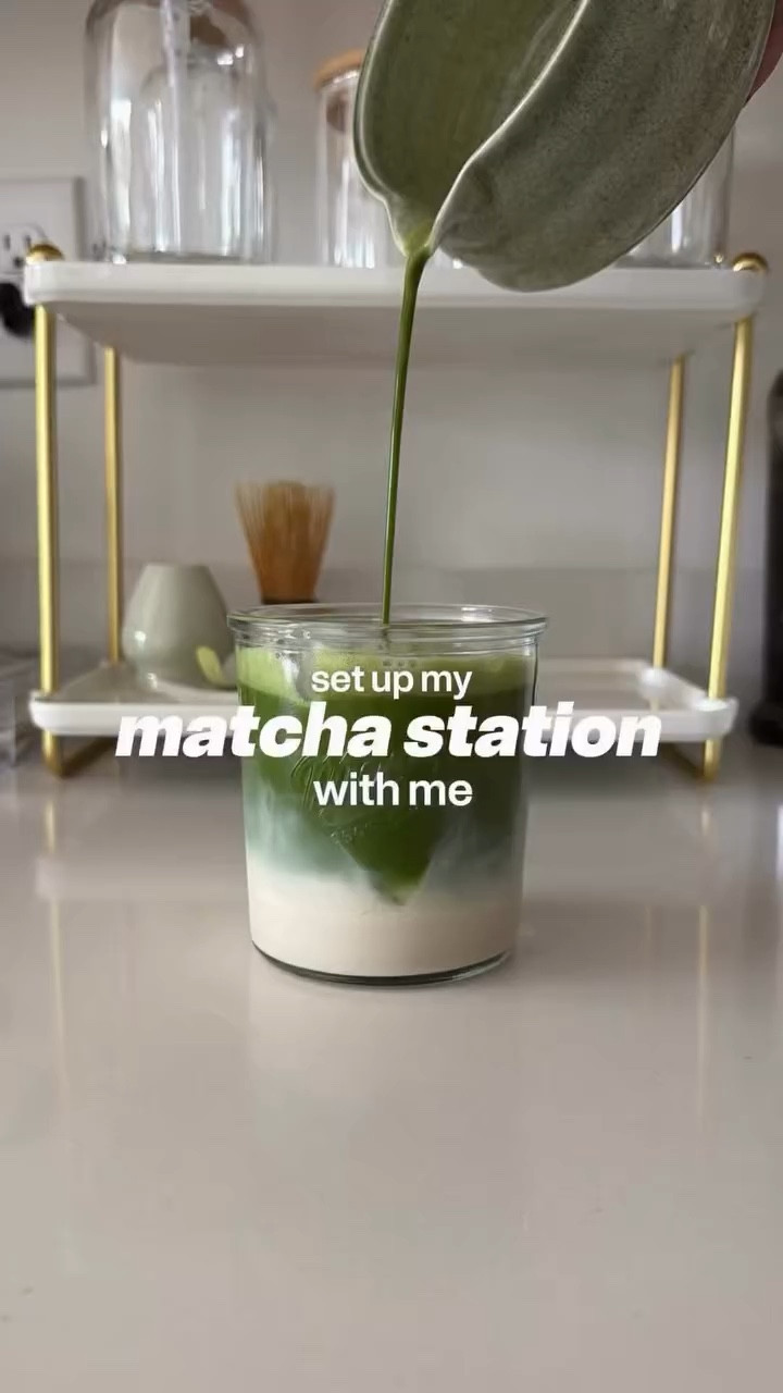 Slowly making this house a home & today we’re tackling my matcha/tea station! 🍵 

I love how this came together and how the white, gold and green pair with the grey cabinets, stunning! 🤩

Everything is linked in my ShopMy, 🔗 in my bio. ✨

#matchalatte #matchaset #kitchenaesthetic #newhouse #matchalovers