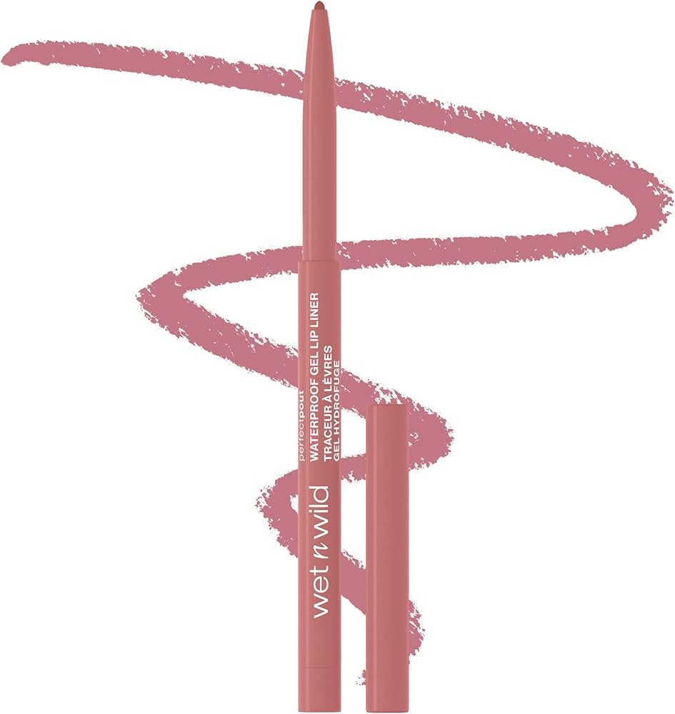 wet n wild Perfect Pout Matte Retractable Gel Lip Liner Pencil, Rich Creamy Long Lasting Color, W... | Amazon (US)