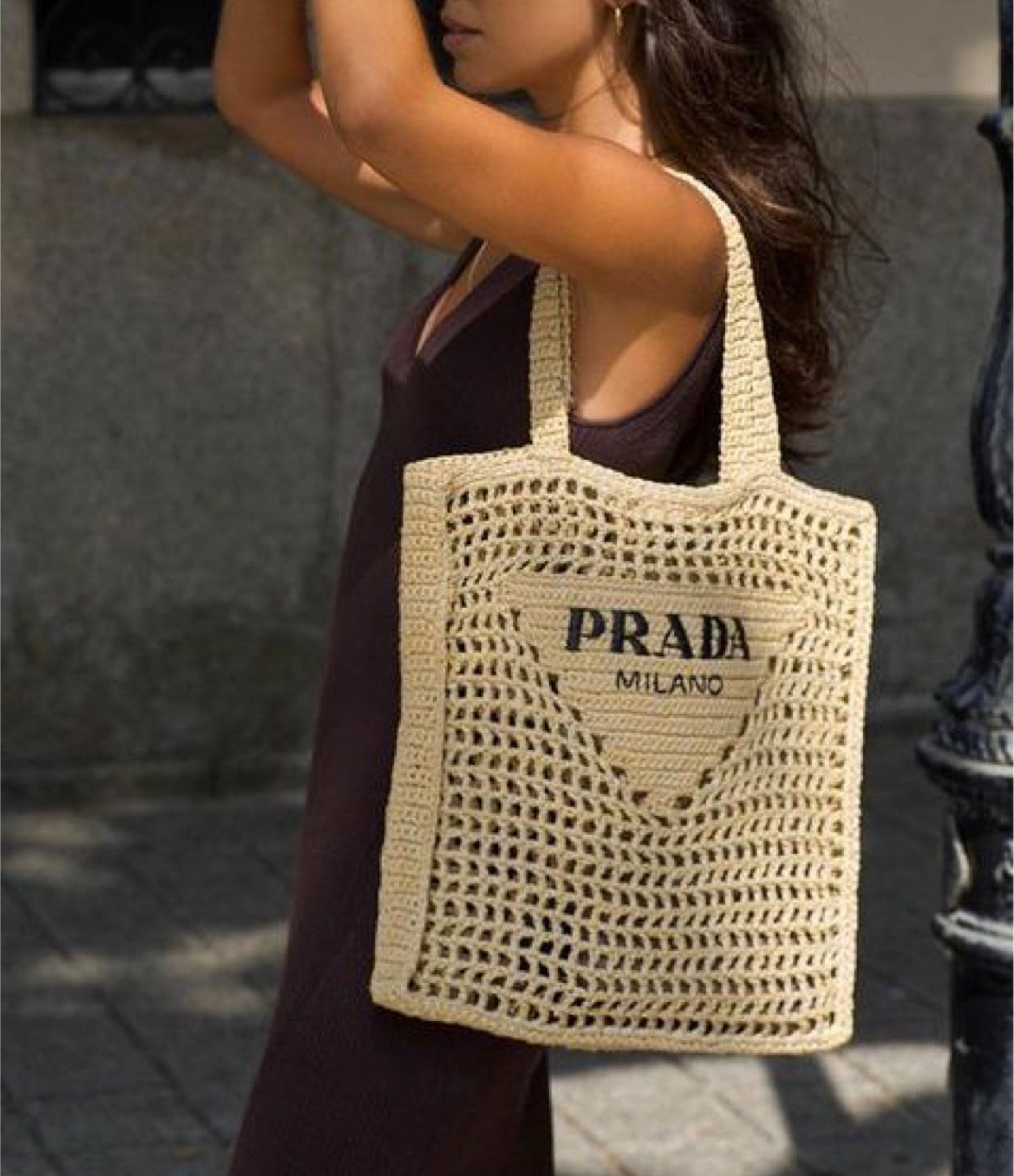 Prada woven bag dupe, straw beach bag, travel outfit, swimsuit luxury purse handbag totee

#LTKSwim #LTKItBag #LTKTravel